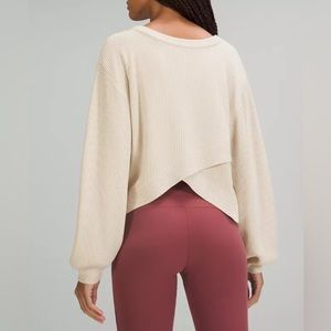 Lululemon Reversible Crossover Sweater